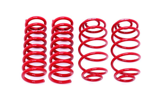BMR 1967-1972 A-Body Lowering Spring Kit (Set Of 4) (1.0in Drop) - Red