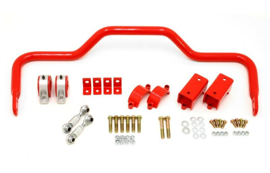 BMR 1964-1972 A-Body with 3.25in Axles Rear Solid 1.375in Xtreme Anti-Roll Bar Kit - Red