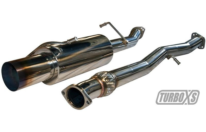Turbo XS 2002-2007 WRX-STi Catback Exhaust Blued Tips