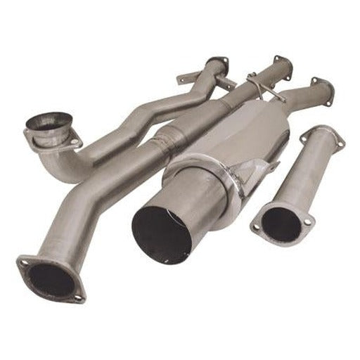 Turbo XS 02-07 WRX/STI Catted Standard Muffler Turboback Exhaust