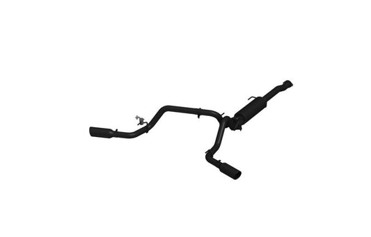 MBRP 2016 Toyota Tacoma 3.5L 3in Cat Back Dual Split Side Black