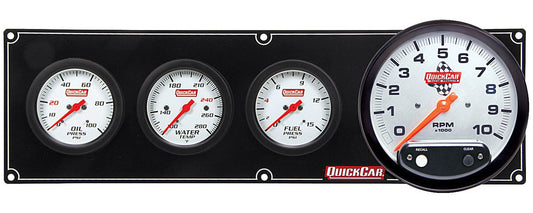 QuickCar Extreme 3-1 Gauge Panel OP/WT/FP/5"Tach
