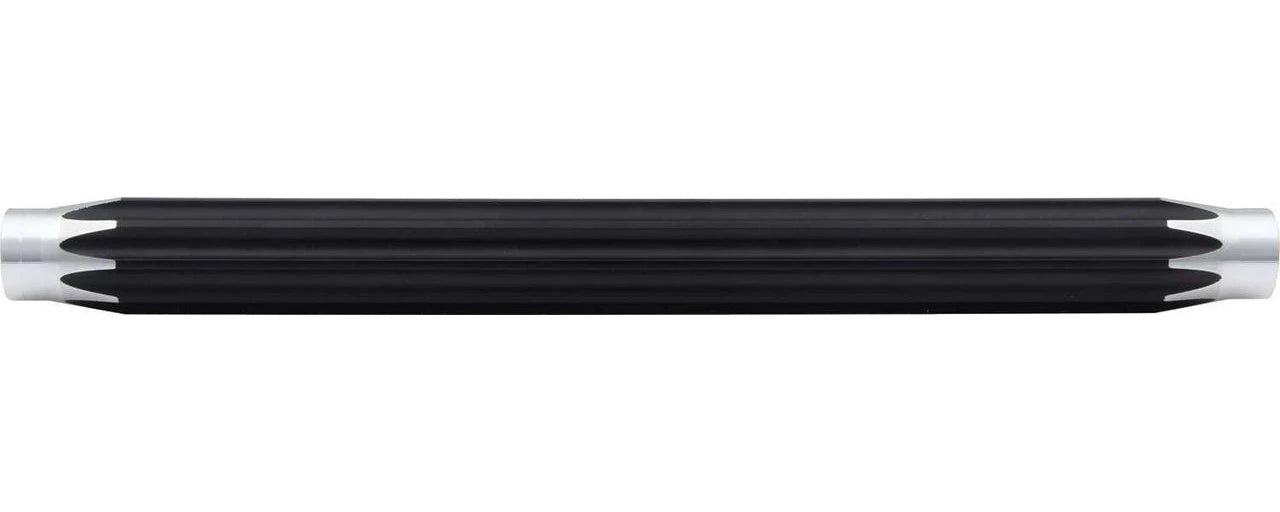 QuickCar Suspension Tube Scalloped 12" Black