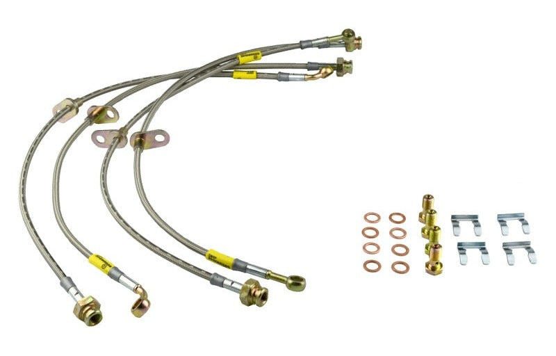 Goodridge 12-15 Chevrolet Camaro (ZL1 Only) Stainless Steel Brake Line Kit 12227