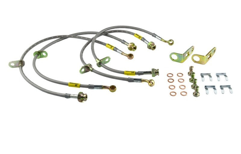 Goodridge 06-11 Honda Civic (Rear Disc Models) SS Brake Line Kit 20024
