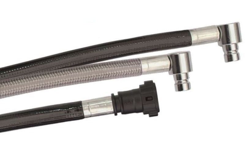 Goodridge 02-06 Harley-Davidson FL Baggers EFI Fuel Line Kit HDFL-001EFI/CL