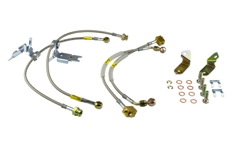 Goodridge 08-11 Challenger/06-11 Charger/06-08 Magnum SRT8 Brake Lines 12411 - Fits Dodge