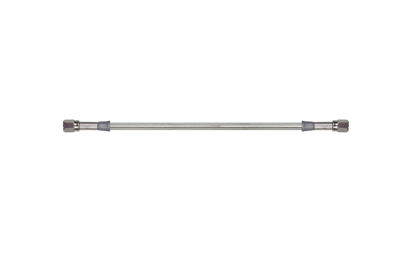 Goodridge 26in Universal Brake Line Assembly w/SS Fittings/Clear Hose 30326TC-CL