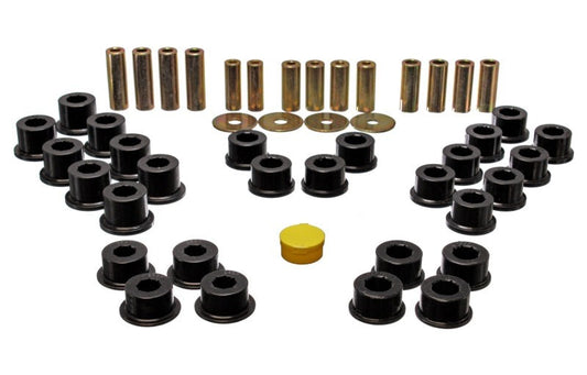 Energy Suspension for 1990-1997 Miata Black Rear Control Arm Bushing Set 11.3106G