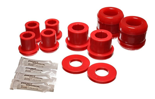 Energy Suspension for 2004-2007 Mazda RX8 Red Front Control Arm Bushing Set 11.3107R