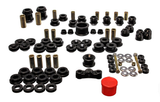 Energy Suspension for 1994-2001 Integra Black Hyper-Flex Bushing Set 16.18105G