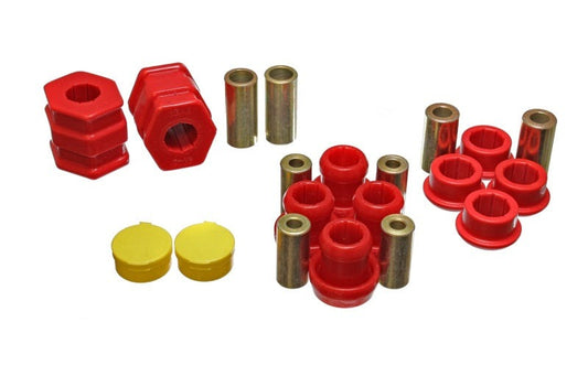 Energy Suspension for 1999-2000 Civic Si Red Front Control Arm Bushing Set 16.3115R