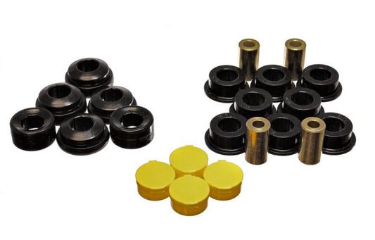 Energy Suspension for 2001-2005 Civic Black Rear Control Arm Bushing Set 16.3118G