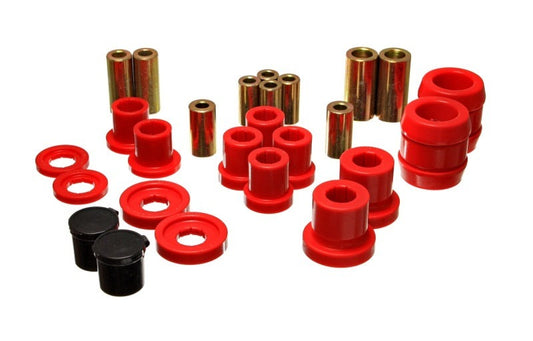 Energy Suspension for 2000-2009 Honda S2000 Red Front Arm Bushing Set 16.3120R