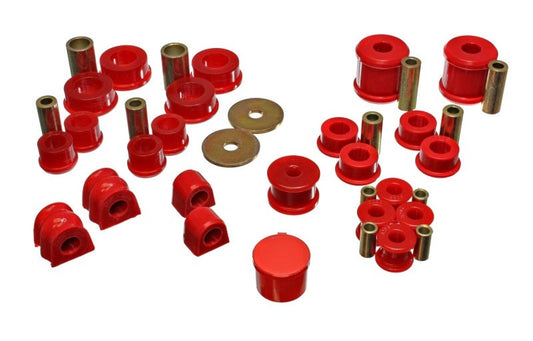Energy Suspension for 2002-2006 Impreza Red Hyper-Flex Master Bushing Set 19.18101R