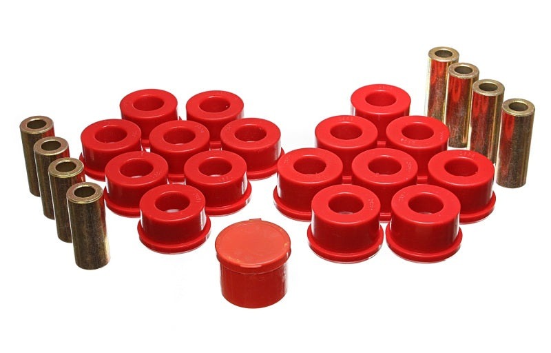 Energy Suspension Control Arm Bushings - Rear - Red 2.3109R