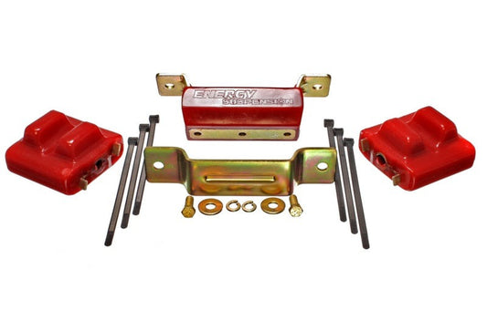 Energy Suspension for 1988-1994 GM Blazer 4WD K Series Red Zinc Mounts 3.1131R