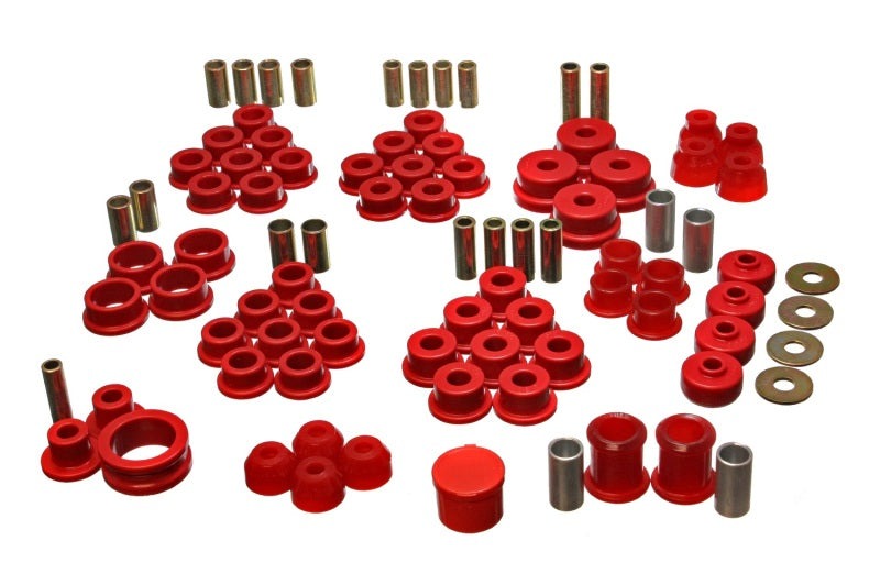 Energy Suspension for 84-95 Corvette Red Hyper-Flex Master Bushing Set 3.18122R