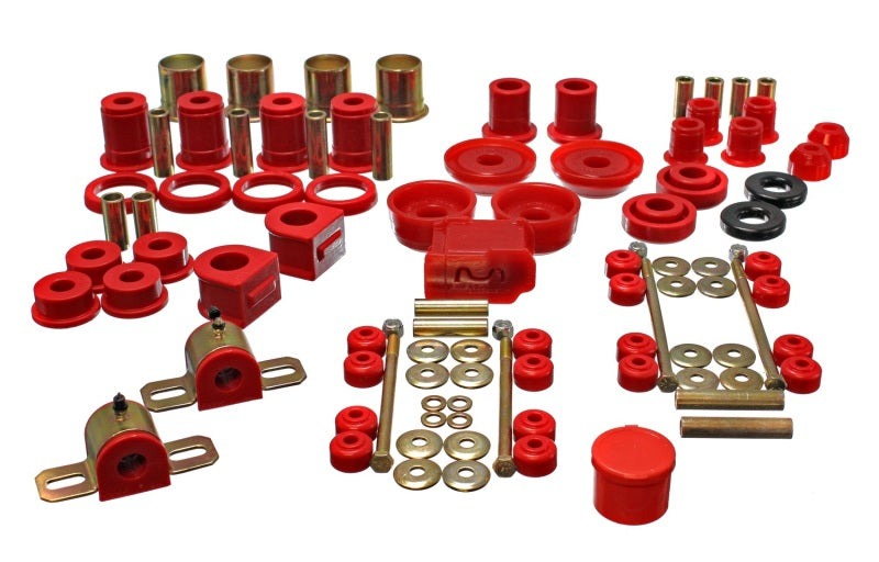 Energy Suspension for 93-02 Camaro Red Hyper-Flex Master Bushing Set 3.18130R