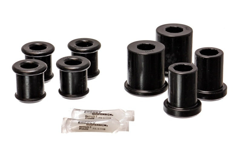 Energy Suspension for 04-09 Cadillac XLR Black Front End C/A Bushing Set 3.3176G