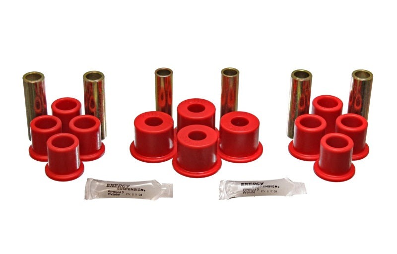 Energy Suspension for 8/81-96 Ford F100 Red Rear Leaf Spring Bushing Set 4.2122R
