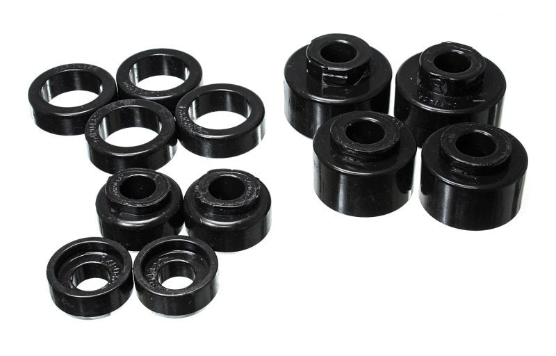 Energy Suspension for 2005-07 Ford F-250 Body Mount Set - Black 4.4121G
