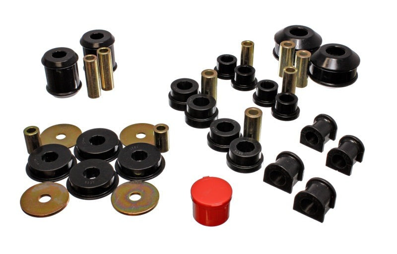 Energy Suspension for 03-05 Lancer EVO 8 Black Hyper-Flex Bushing Set 5.18115G
