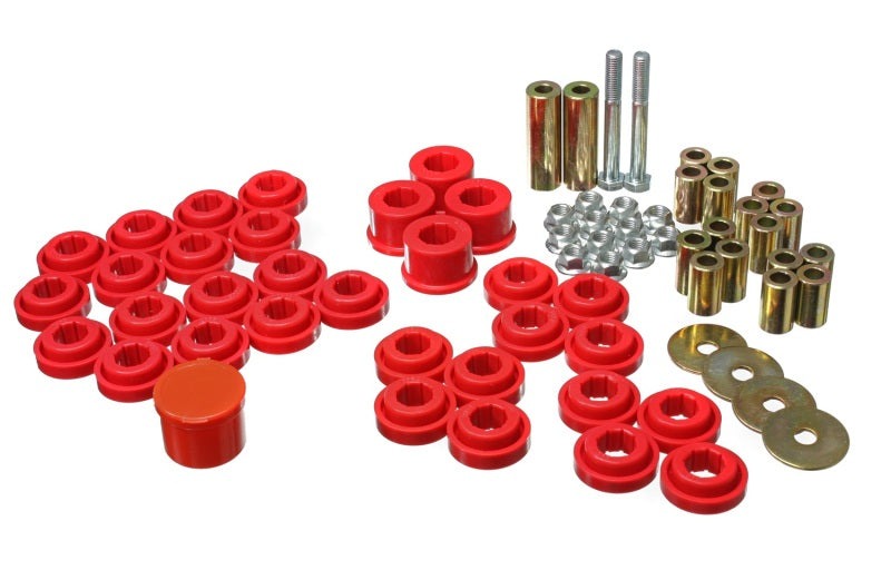 Energy Suspension for Chrysler/Dodge Red Rear Control Arm Bushing Set 5.3141R