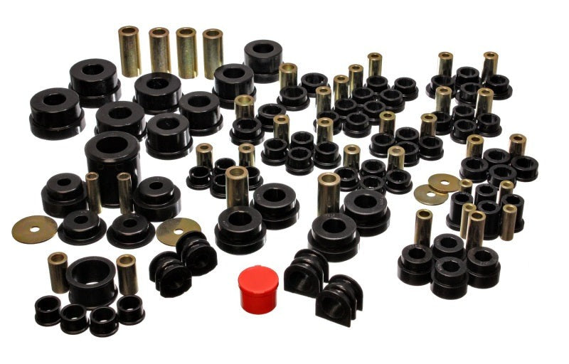Energy Suspension for 02-09 Nissan 350Z Black Hyper-Flex Bushing Set 7.18108G