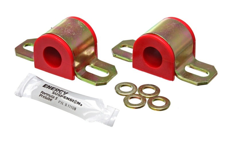 Energy Suspension for 88-92 Mazda 626 Black 18mm FWD Bar Bushing Set 9.5122R