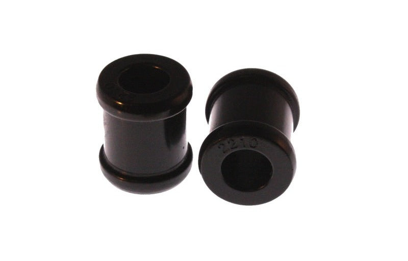 Energy Suspension Univ Black Shock Bushing Set - Fits Std Straight Eyes 9.8140G