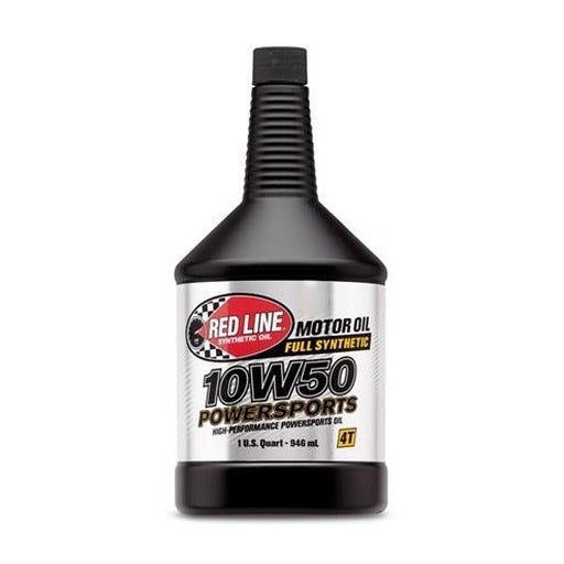 Red Line 42604 10W50 Powersports Motor Oil - Quart (12 Pack)