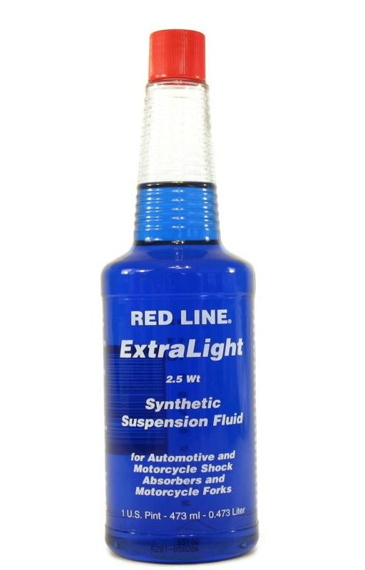 Red Line 91112 ExtraLight 2.5WT Suspension Fluid - 16oz. (12 Pack)