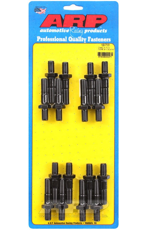 ARP 100-7101 for Chevy and Ford Rocker Arm Stud Kit