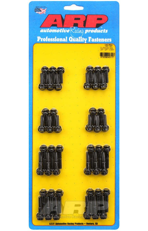 ARP 100-7531 for Chevy Duramax 6.6L LB7 12pt Valve Cover Bolt Kit