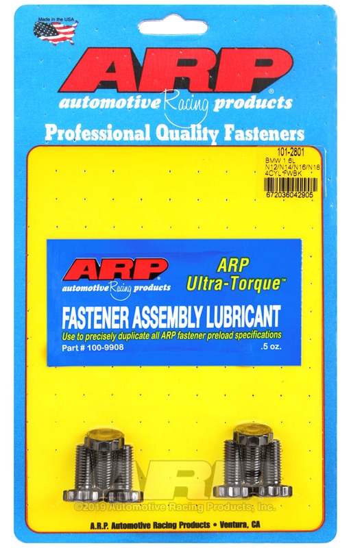 ARP 101-2801 for BMW 1.6L N12/N14/N16/N18 4cyl. Flywheel Bolt Kit