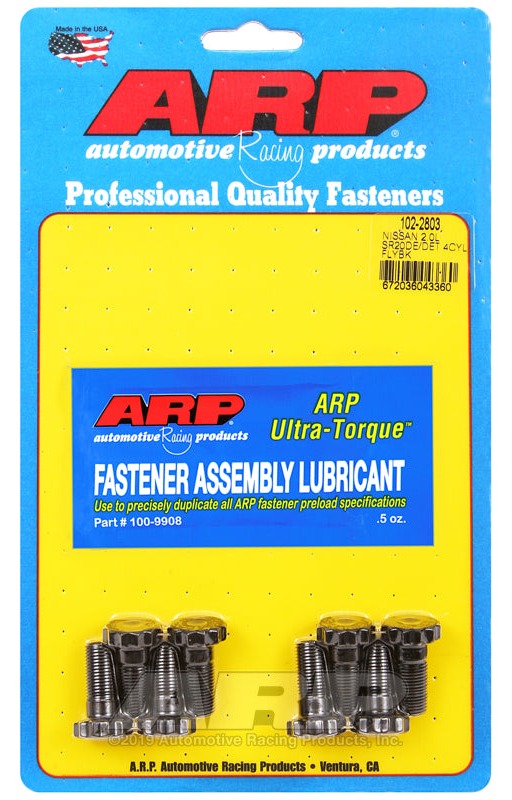 ARP 102-2803 for Nissan 2.0L SR20DE/DET Flywheel Bolt Kit