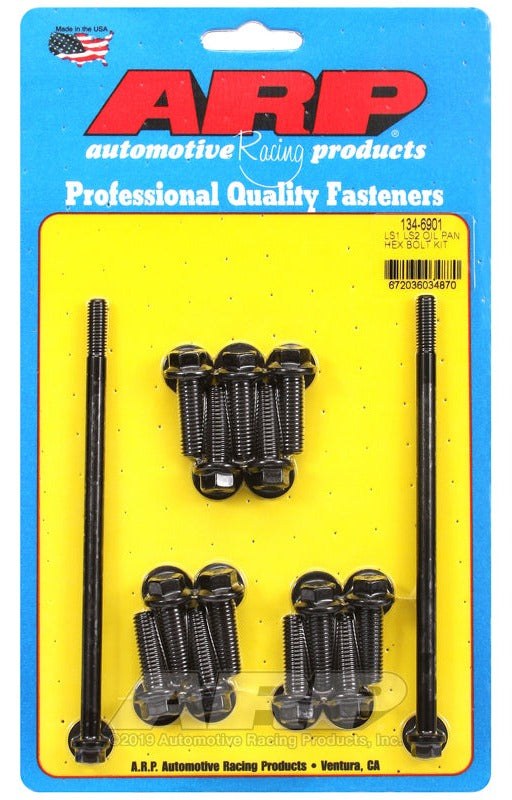 ARP 134-6901 for LS1/LS2 Hex Oil Pan Bolt Kit