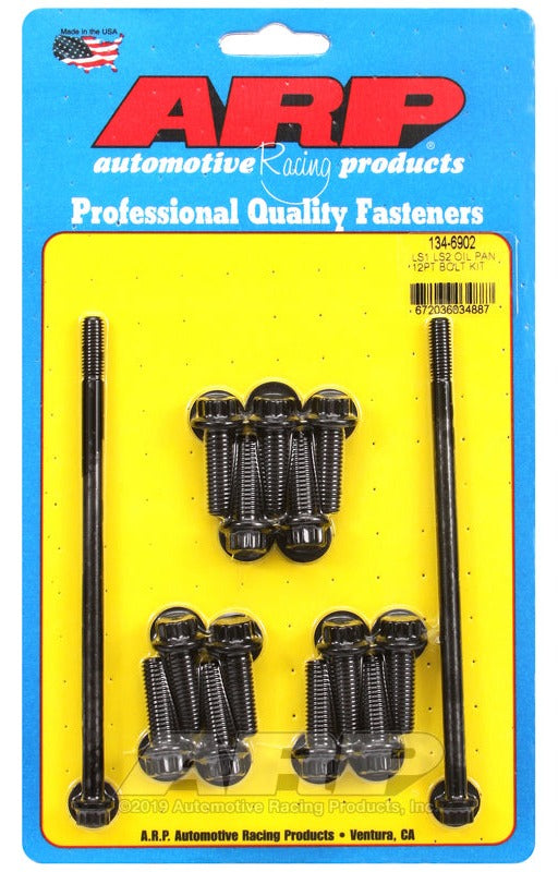 ARP 134-6902 for LS1 LS2 12pt Oil Pan Bolt Kit