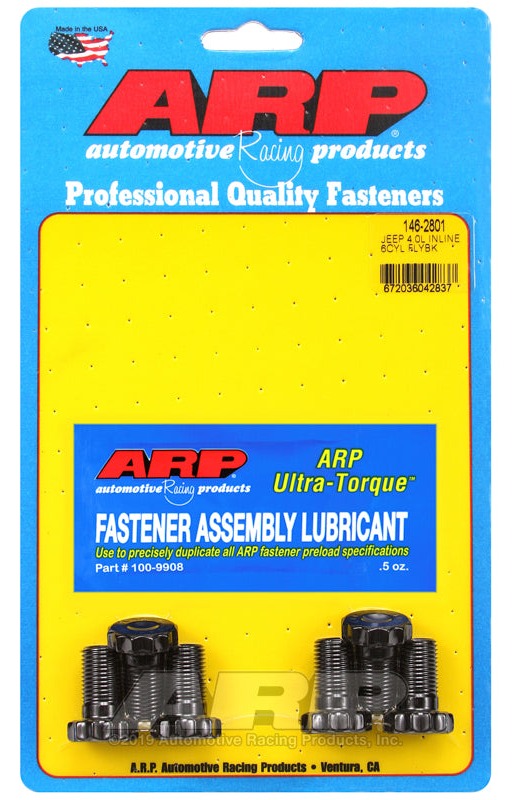 ARP 146-2801 for Jeep 4.0L Inline 6 Flywheel Bolt Kit