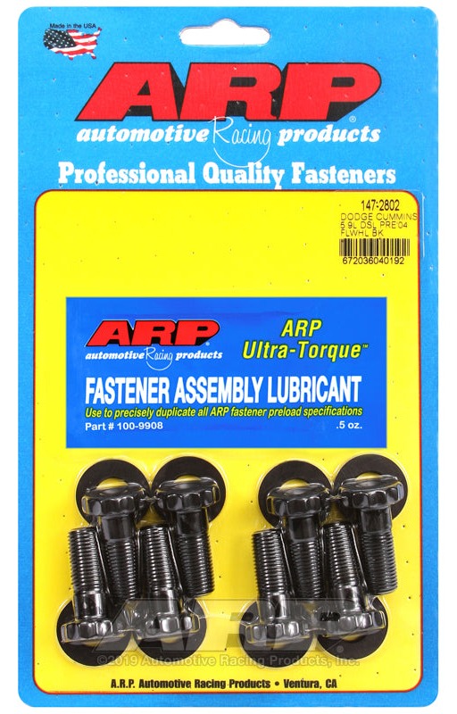 ARP 147-2802 for pre 04 Dodge Cummins 5.9L DSL Flywheel Bolt Kit