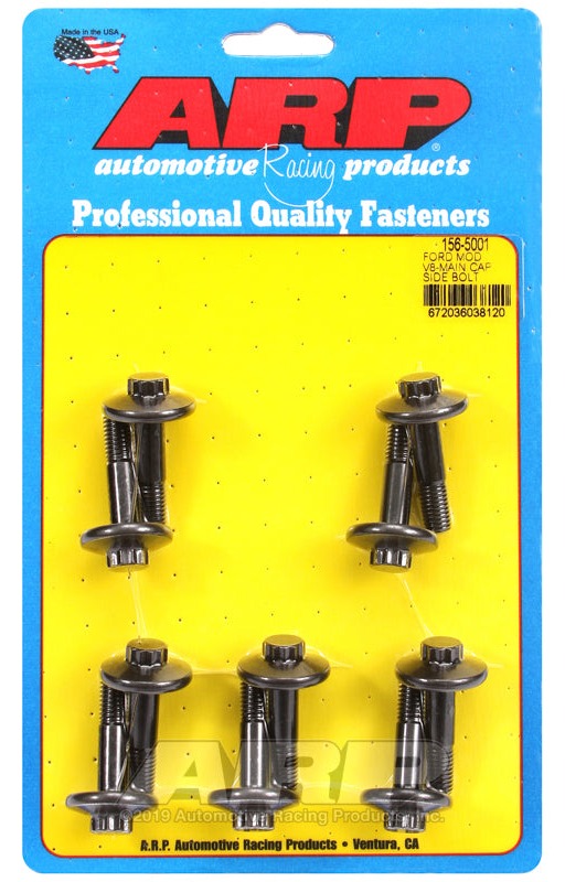 ARP 156-5001 for Ford Modular V8 Main Cap Side Bolt Kit M8 (Early Alum Block)