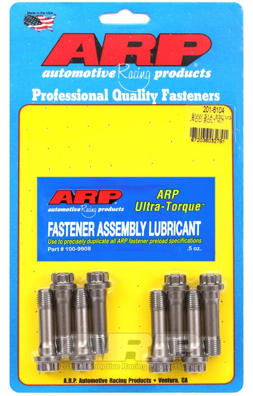 ARP 201-6104 for BMW S14 E30 M3 Rod Bolt Kit