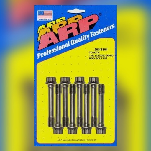 ARP 203-6301 for Toyota 1.8L (2ZZGE) 4cyl Rod Bolt Kit