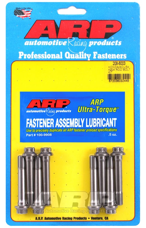 ARP 208-6003 for Honda/Acura K20A Rod Bolt Kit