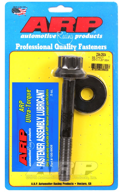 ARP 234-2504 for SB Chevy GENIII LS7 12pt Balancer Bolt Kit