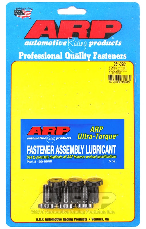 ARP 251-2901 for Ford Pinto 2000-2300cc Flexplate Bolt Kit