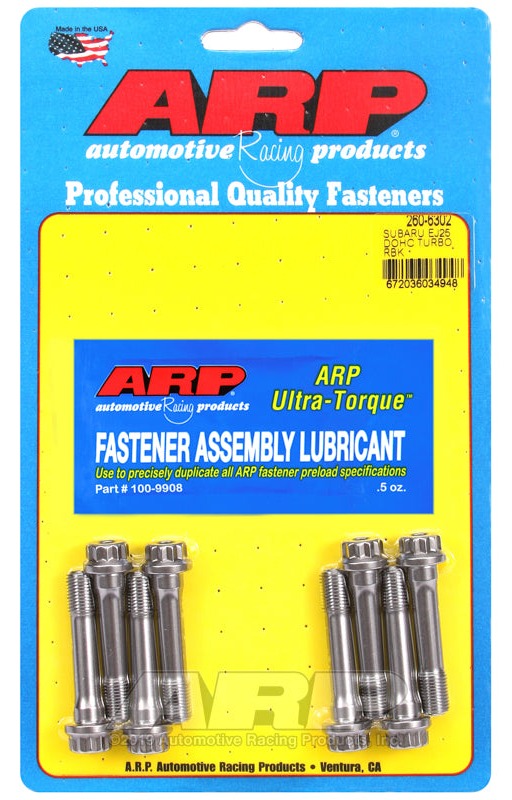 ARP 260-6302 for Subaru EJ25 DOHC Turbo Rod Bolt Kit