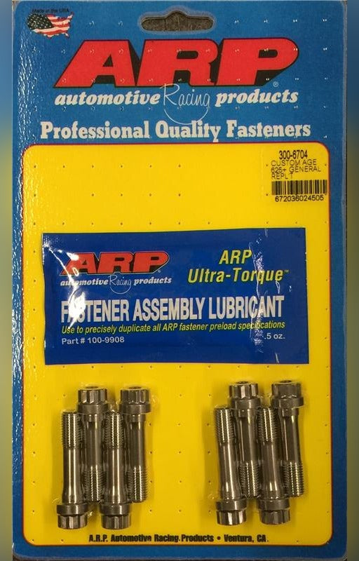 ARP 300-6704 Custom Age 625+ General Replacement Rod Bolts