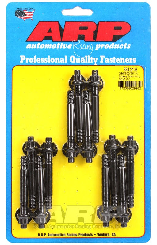 ARP 354-2103 for Ford 289/302/351W Intake Manifold Stud Kit